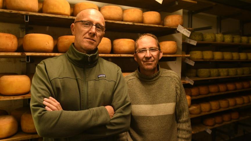 deux associés majoritaires de La fermière de méan